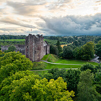 Buy canvas prints of Doune Castle by Apollo Aerial Photography