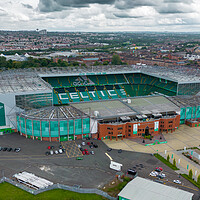 Buy canvas prints of Glasgow Celtic  by Apollo Aerial Photography