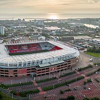 Buy canvas prints of The Stadium of Light by Apollo Aerial Photography