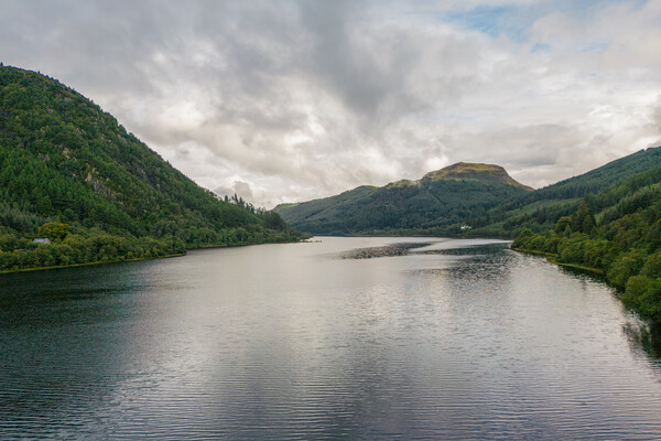 Loch Lubnaig Picture Board by Apollo Aerial Photography