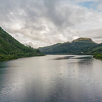 Buy canvas prints of Loch Lubnaig by Apollo Aerial Photography