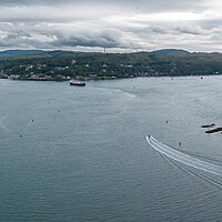 Buy canvas prints of Entrance to Oban by Apollo Aerial Photography