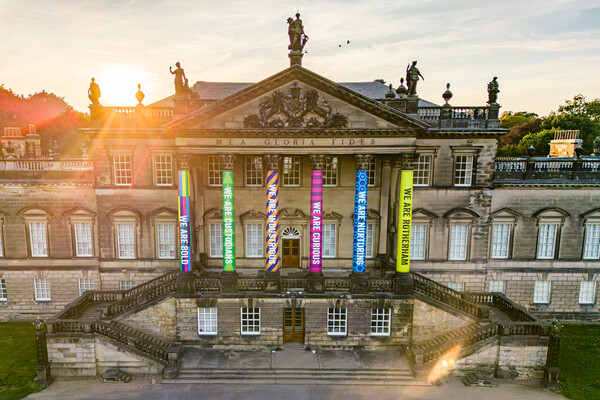 Wentworth Woodhouse Colours Picture Board by Apollo Aerial Photography