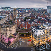 Buy canvas prints of The City of Newcastle by Apollo Aerial Photography