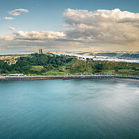 Buy canvas prints of Scarborough Headland by Apollo Aerial Photography