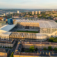 Buy canvas prints of St James Park NUFC by Apollo Aerial Photography