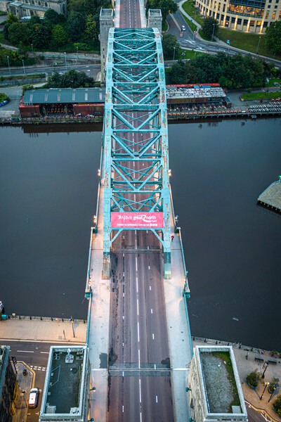 Newcastle Tyne Bridge Picture Board by Apollo Aerial Photography