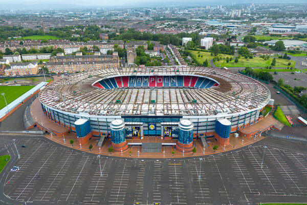 Hampden Park  Picture Board by Apollo Aerial Photography