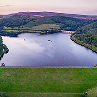 Buy canvas prints of Ladybower Dam by Apollo Aerial Photography