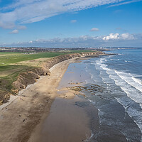 Buy canvas prints of Seaham Glass Beach by Apollo Aerial Photography