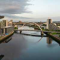 Buy canvas prints of Clydeside Glasgow by Apollo Aerial Photography