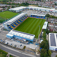 Buy canvas prints of Mansfield Town FC by Apollo Aerial Photography