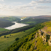 Buy canvas prints of The View From Bamford Edge by Apollo Aerial Photography
