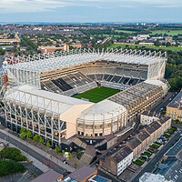 Buy canvas prints of Newcastle United by Apollo Aerial Photography
