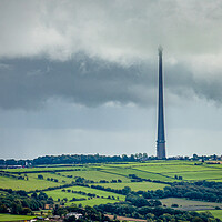 Buy canvas prints of Storms on Emley Moor by Apollo Aerial Photography