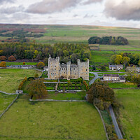 Buy canvas prints of Bolton Castle by Apollo Aerial Photography