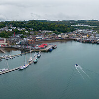 Buy canvas prints of Welcome to Oban by Apollo Aerial Photography
