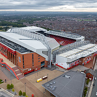 Buy canvas prints of Anfield by Apollo Aerial Photography
