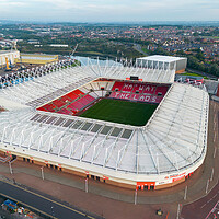 Buy canvas prints of Ha Way The Lads Sunderland Football Club by Apollo Aerial Photography