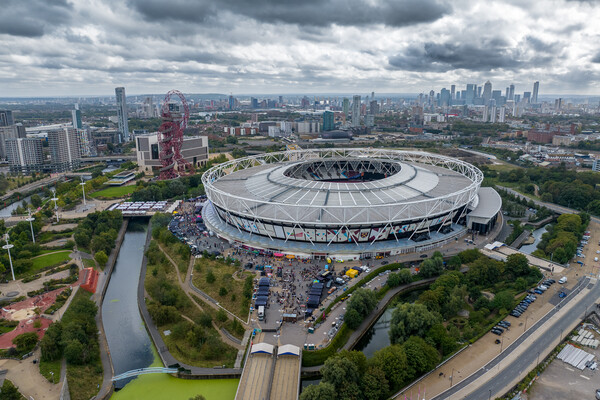 The City of London Stadium Picture Board by Apollo Aerial Photography