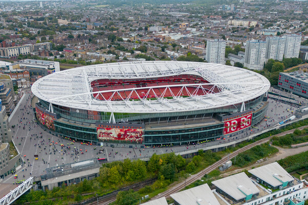 North London Is red Picture Board by Apollo Aerial Photography