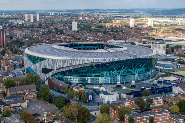 Tottenham Hotspur Stadium Picture Board by Apollo Aerial Photography