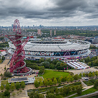 Buy canvas prints of The City of London Stadium by Apollo Aerial Photography