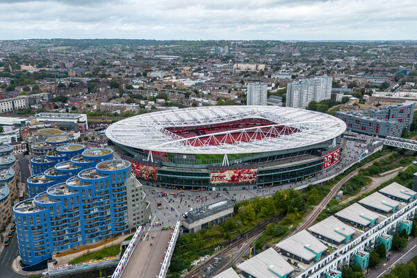 The Emirates Picture Board by Apollo Aerial Photography