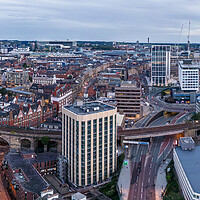 Buy canvas prints of Newcastle Skyline by Apollo Aerial Photography