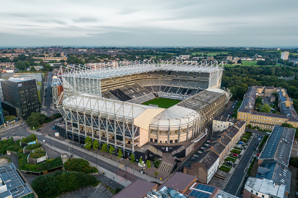 St James Park Picture Board by Apollo Aerial Photography
