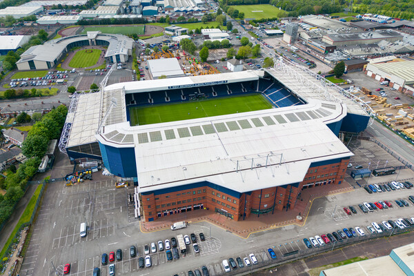 The Hawthorns Stadium Picture Board by Apollo Aerial Photography