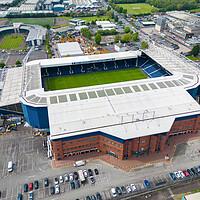 Buy canvas prints of The Hawthorns Stadium by Apollo Aerial Photography
