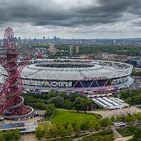 Buy canvas prints of The City of London Stadium by Apollo Aerial Photography