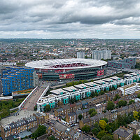 Buy canvas prints of A View of The Emirates by Apollo Aerial Photography