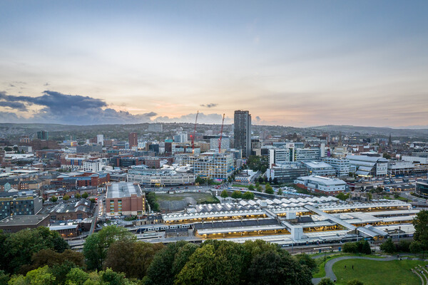 Sheffield Picture Board by Apollo Aerial Photography