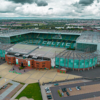 Buy canvas prints of Glasgow Celtic by Apollo Aerial Photography