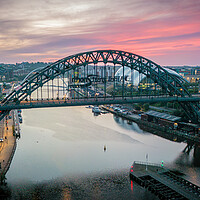Buy canvas prints of Tyne Bridge by Apollo Aerial Photography