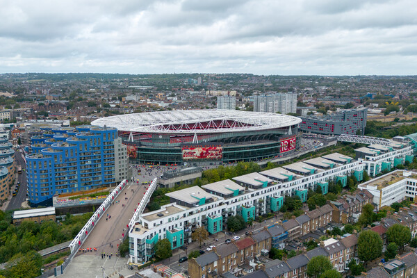 The Emirates Stadium Picture Board by Apollo Aerial Photography