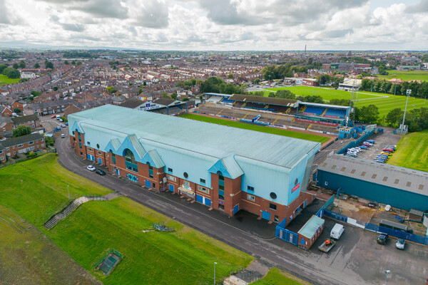 Carlisle United Picture Board by Apollo Aerial Photography