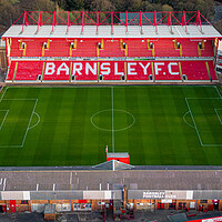 Buy canvas prints of Barnsley FC by Apollo Aerial Photography