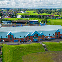 Buy canvas prints of Carlisle United FC by Apollo Aerial Photography