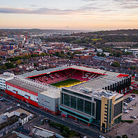 Buy canvas prints of Bramall Lane Sheffield by Apollo Aerial Photography