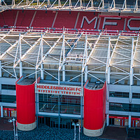 Buy canvas prints of Middlesbrough Football Club by Apollo Aerial Photography