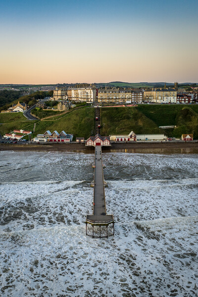 The Pier at Saltburn Picture Board by Apollo Aerial Photography