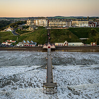 Buy canvas prints of The Pier at Saltburn by Apollo Aerial Photography