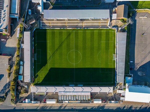 Hartlepool United Picture Board by Apollo Aerial Photography