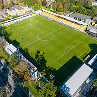 Buy canvas prints of Envirovent Stadium Harrogate Town by Apollo Aerial Photography