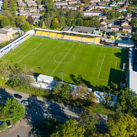 Buy canvas prints of Harrogate Town FC by Apollo Aerial Photography