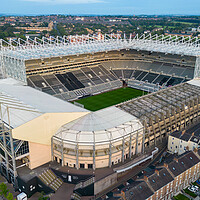 Buy canvas prints of Newcastle United FC by Apollo Aerial Photography