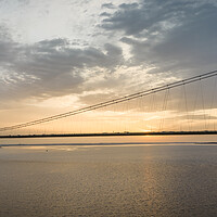 Buy canvas prints of Sunset on the Humber by Apollo Aerial Photography